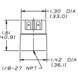 Sensor 1 8 50 mbar Donaldson X770050