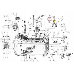 Gear lever cover c 330