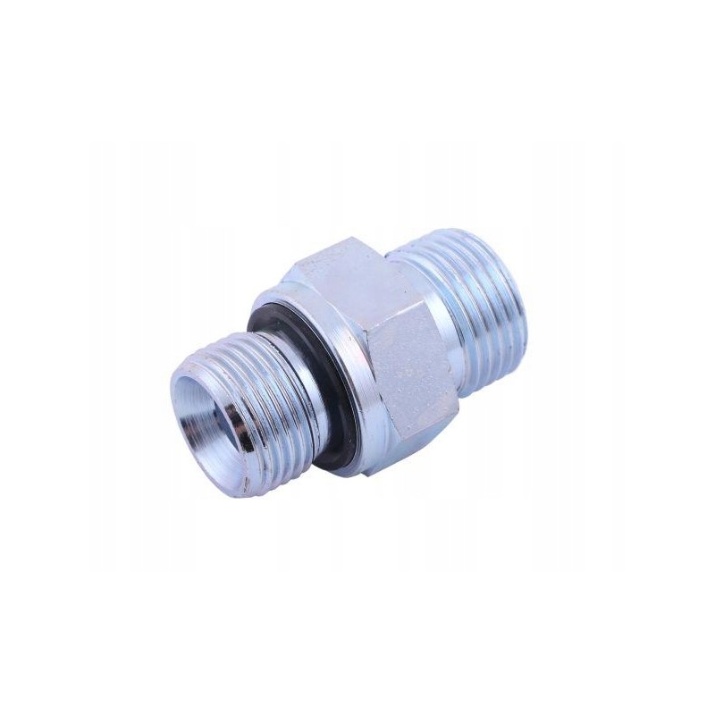 Straight hydraulic connector, bb connection, m18x1 5