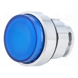 1 pcs x SCHNEIDER ELECTRIC - ZB4BW163 - Switch: push-button, 22mm, Stabl.pos: 1, blue, ZBVB,ZBVG,ZBVJ,ZBVM