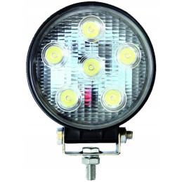 Round LED work lamp 12 24v 18w 900 lm