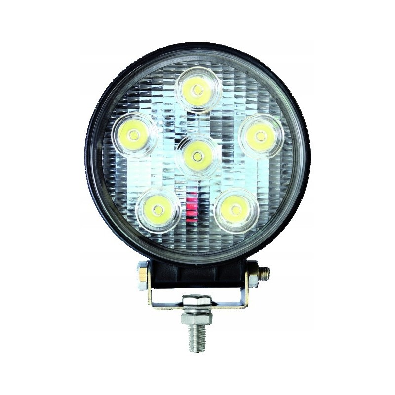 Round LED work lamp 12 24v 18w 900 lm