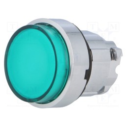 1 pcs x SCHNEIDER ELECTRIC - ZB4BW133 - Switch: push-button, 22mm, Stabl.pos: 1, green, IP66, prominent