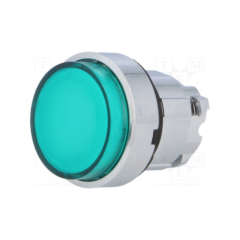 1 pcs x SCHNEIDER ELECTRIC - ZB4BW133 - Switch: push-button, 22mm, Stabl.pos: 1, green, IP66, prominent