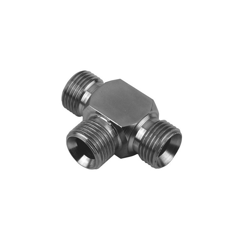 Hydraulic tee connector type bbb 22 22 22