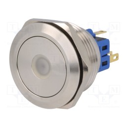 1 pcs x ONPOW - GQ28-11D/R/12V/S - Switch: vandal resistant, Pos: 2, SPDT, 3A/220VAC, 5A/24VDC, IP65