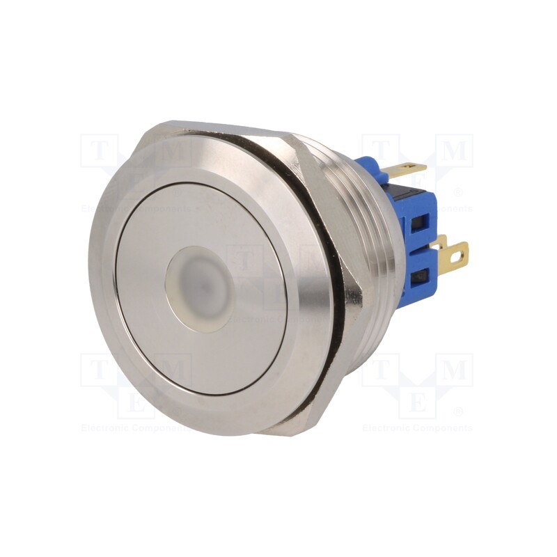 1 pcs x ONPOW - GQ28-11D/R/12V/S - Switch: vandal resistant, Pos: 2, SPDT, 3A/220VAC, 5A/24VDC, IP65