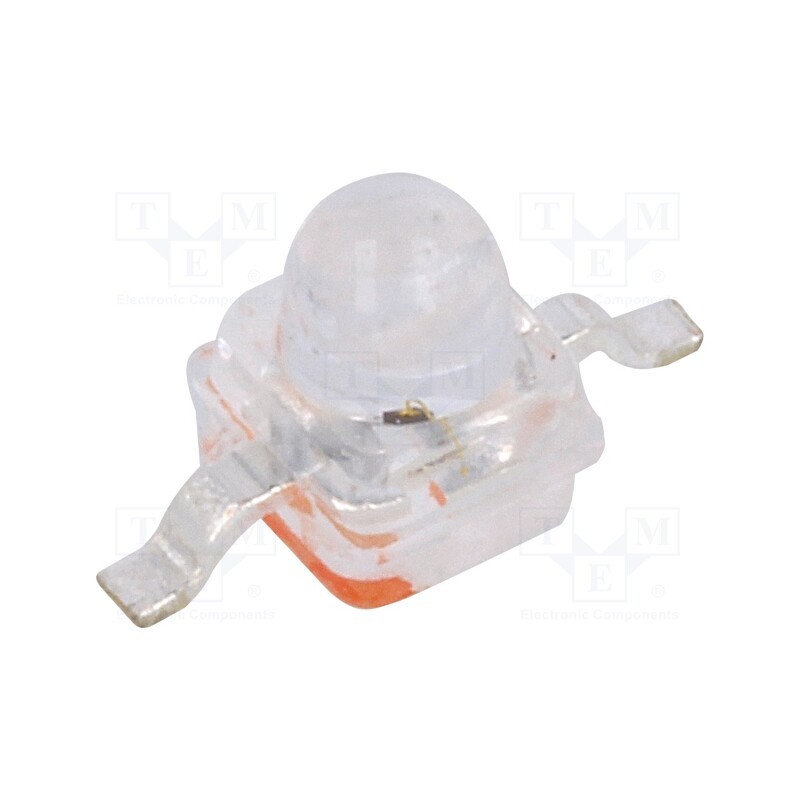 2 pcs x OPTOSUPPLY - OSO5212411C-TR7 - LED, SMD, Gull wing, orange, 3000÷4200mcd, 2.4x2.1x2.8mm, 10°, 20mA