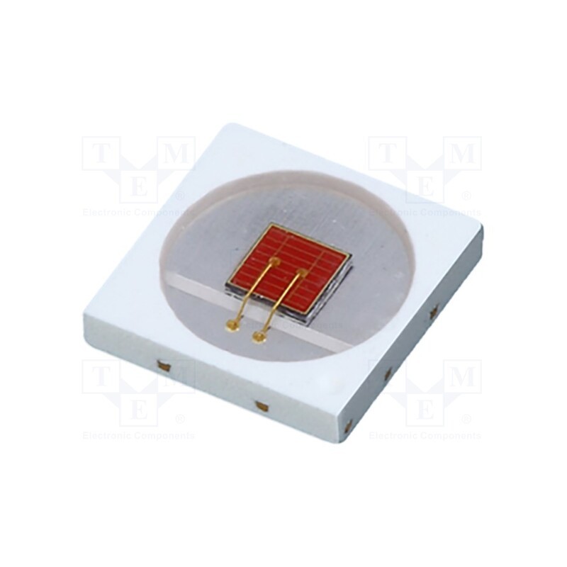 2 pcs x BRIGHTEK (EUROPE) - N0R51S44 - LED, red, 120°, 350mA, λd: 615÷630nm, 37÷58lm, 1000mW, 3x3x0.52mm