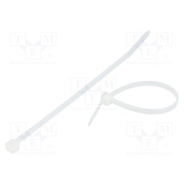 100 pcs x BM GROUP - BMB3048 - Cable tie, L: 300mm, W: 4.8mm, polyamide, 220N, natural, Ømax: 76mm