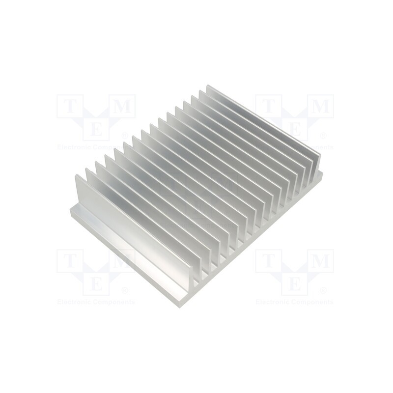 1 pcs x FISCHER ELEKTRONIK - SK 413 100 AL - Heatsink: extruded, L: 100mm, W: 141.05mm, H: 33.3mm, 1.25K/W