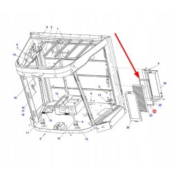 71362391 cabin air filter gasket