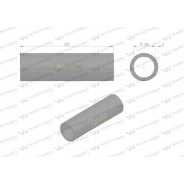 Radiator hose pump thermostat 747936m1 Warynsk