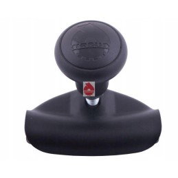 Black steering knob with Ursus inserts