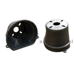 Cover of the machine's PTO shaft and power transmitter cup