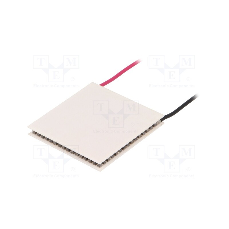 1 pcs x STONECOLD - TEC1-12703 - Module: Peltier, 15.4V, 3A, 40x40x4.7mm, 38W, Al2O3, 16AWG, 68°C