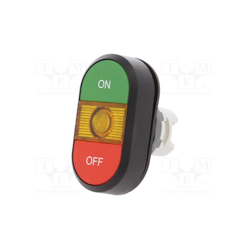 1 pcs x ABB - 1SFA611132R1103 - Switch: double, 22mm, Stabl.pos: 1, green/red, MLB-1, IP66, flat