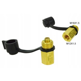 Control valve with pumping nozzle m12 internal