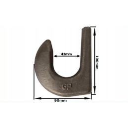 The loader bucket hook needs to be welded