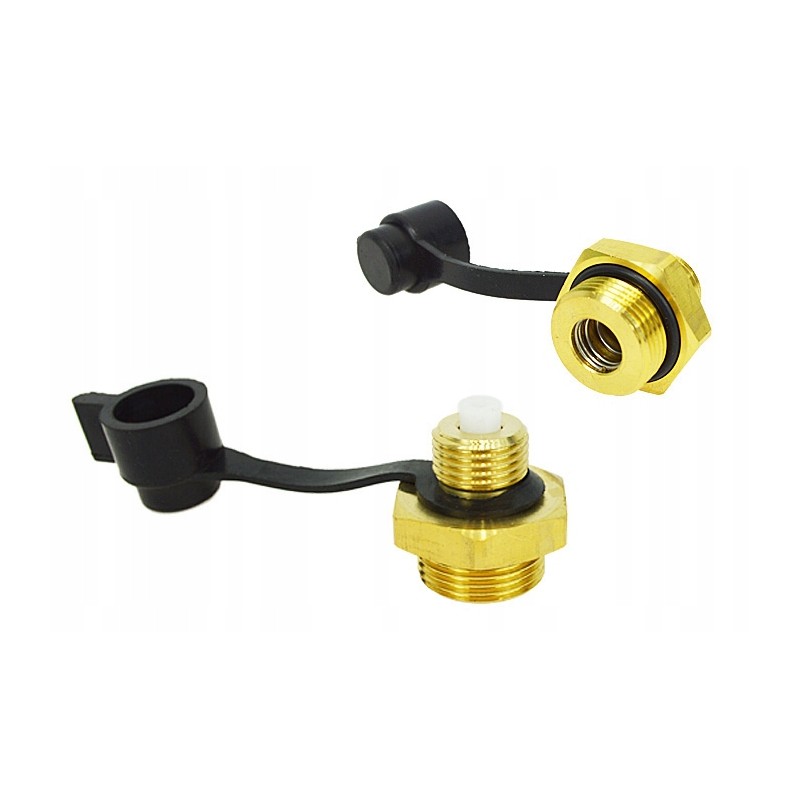 Control valve with pumping nozzle m22 external