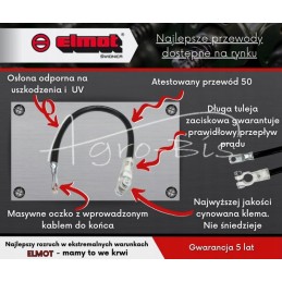 Battery connector cable t25 elmot premium lin