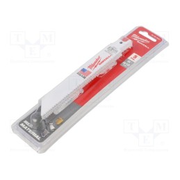 1 pcg x Milwaukee - 48005091 - Hacksaw blade, universal, 150mm, 8teeth/inch, 5pcs.