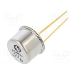 1 pcs x MICROCHIP TECHNOLOGY - 2N6661 - Transistor: N-MOSFET, unipolar, 90V, 1.5A, TO39
