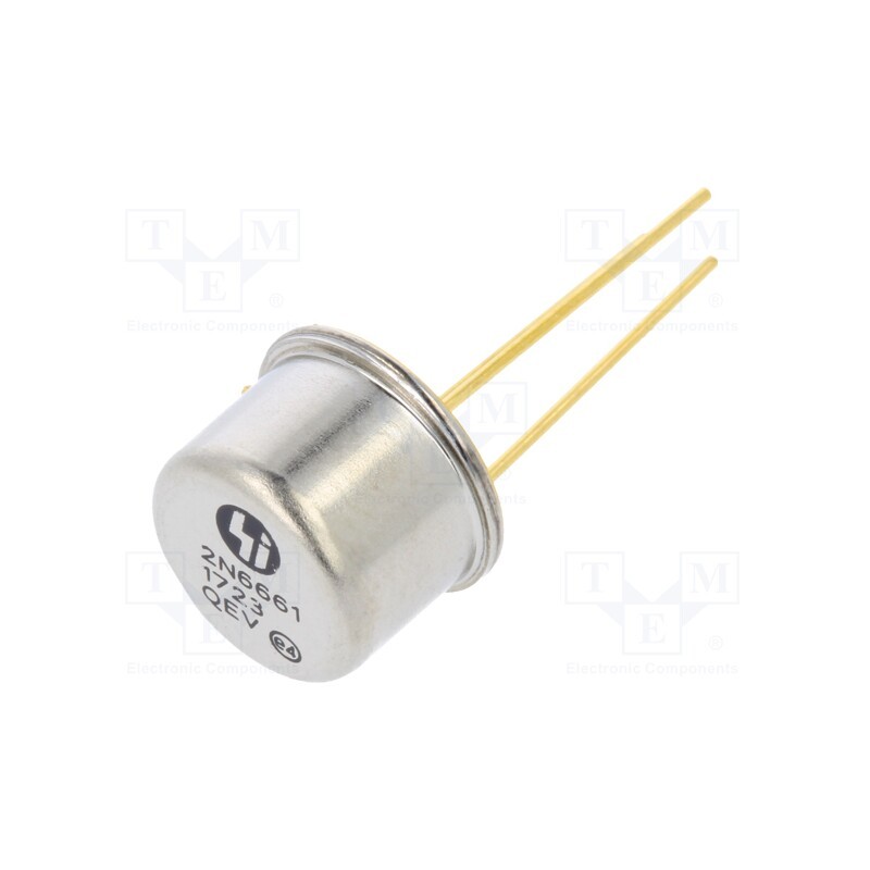 1 pcs x MICROCHIP TECHNOLOGY - 2N6661 - Transistor: N-MOSFET, unipolar, 90V, 1.5A, TO39