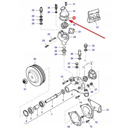 V836119849 thermostat gasket
