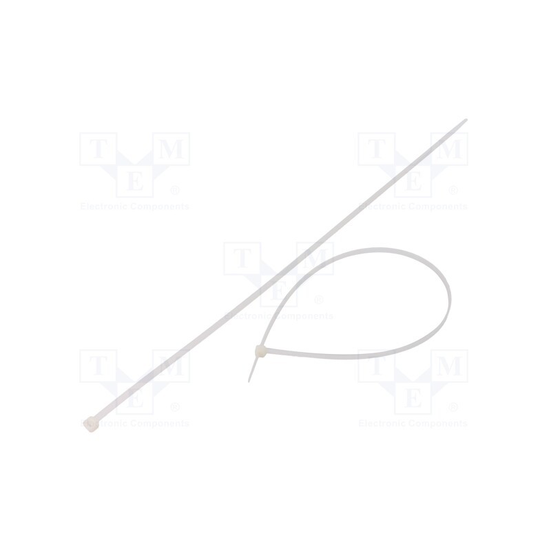 100 pcs x KSS WIRING - CV-450M - Cable tie, L: 450mm, W: 4.8mm, polyamide, 215.5N, natural