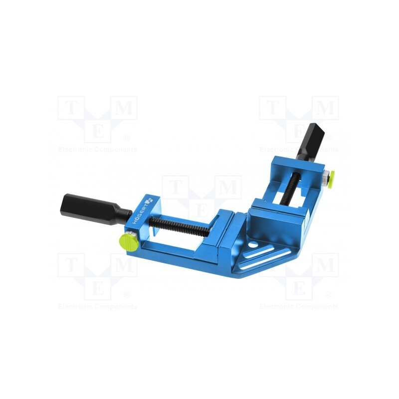 1 pcs x Hu00d6GERT TECHNIK - HT3B960 - Machine vice, Jaws width: 75mm, angular, Jaws opening max: 65mm