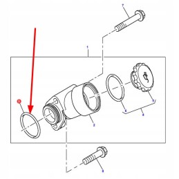 4222437m1 o-ring 30 x 3