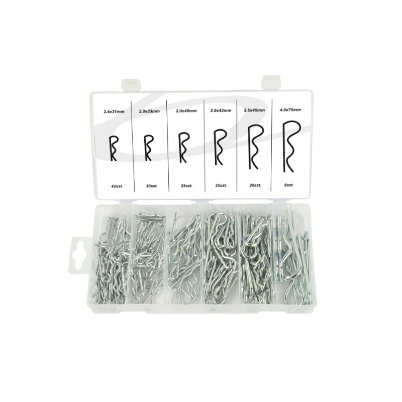 Beta pin cotter set, 150 pieces