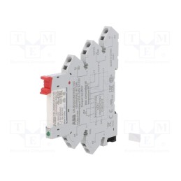 1 pcs x ABB - 1SVR405541R7210 - Relay: interface, SPDT, Ucoil: 230VAC,230VDC, Series: CR-S