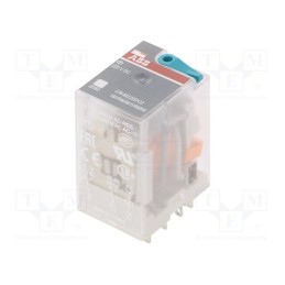1 pcs x ABB - 1SVR405611R9000 - Relay: electromagnetic, DPDT, Ucoil: 220VDC, Icontacts max: 12A