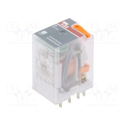 1 pcs x ABB - 1SVR405618R2100 - Relay: electromagnetic, 4PDT, Ucoil: 120VAC, Icontacts max: 6A