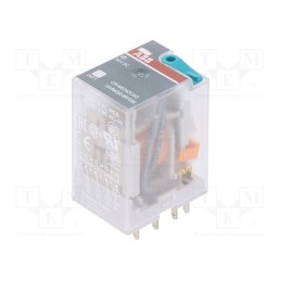 1 pcs x ABB - 1SVR405618R1000 - Relay: electromagnetic, 4PDT, Ucoil: 24VDC, Icontacts max: 6A