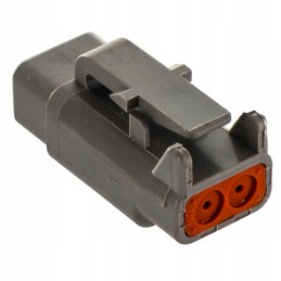 Deutsch 2-pin female DTM06 2s connector