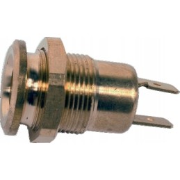 Metal dashboard socket