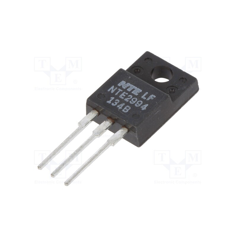 1 pcs x NTE Electronics - NTE2994 - Transistor: N-MOSFET, unipolar, 450V, 10A, Idm: 40A, 50W, TO220F