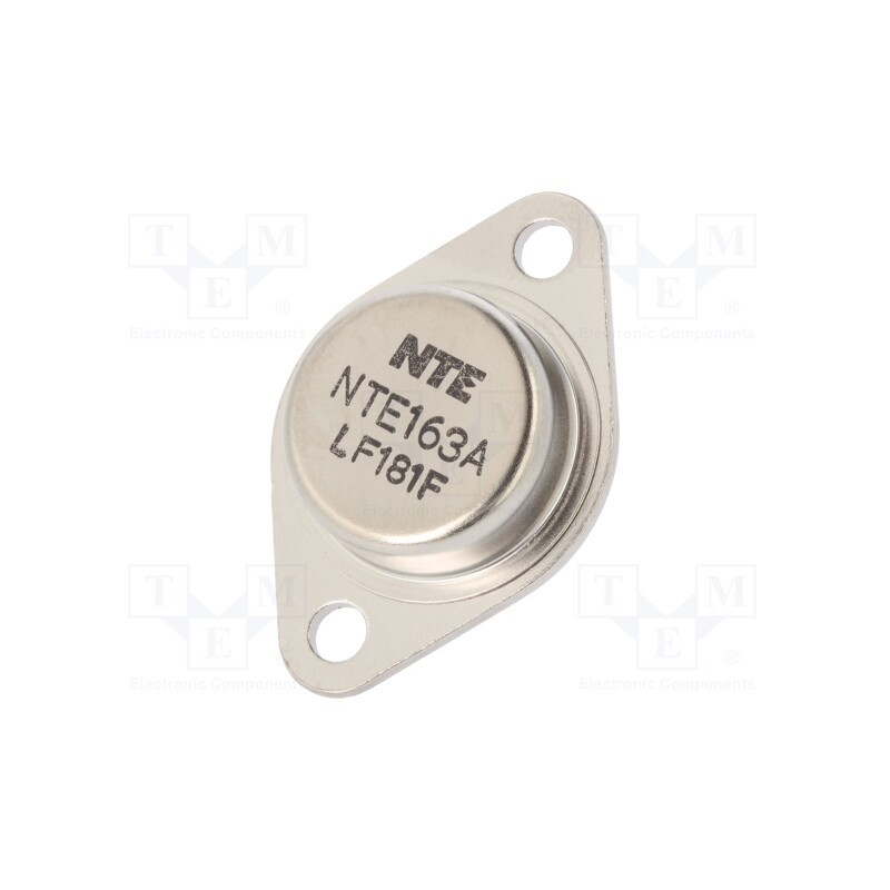 1 pcs x NTE Electronics - NTE163A - Transistor: NPN, bipolar, 700V, 5A, 12.5W, TO3