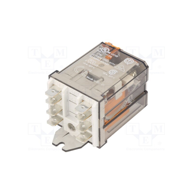1 pcs x FINDER - 62.82.8.230.0040 - Relay: electromagnetic, DPDT, 230VAC, industrial, Series: 62.82