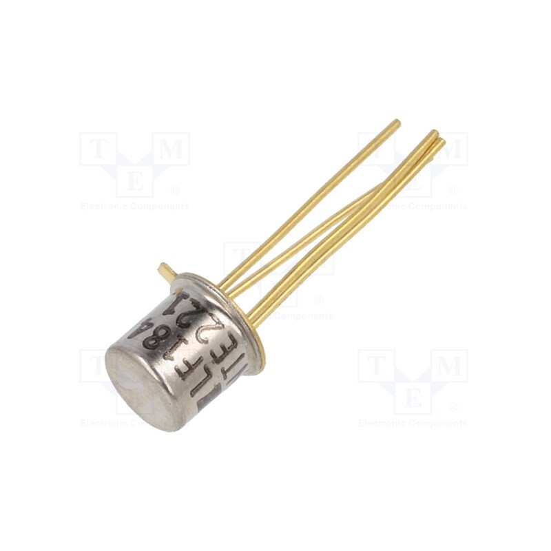 1 pcs x NTE Electronics - NTE221 - Transistor: N-MOSFET, unipolar, RF, 20V, 18mA, 400mW, TO72, THT