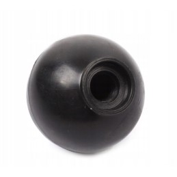 Screw-on knob with internal thread M8 on the lever