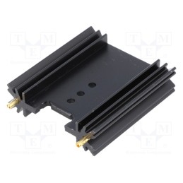 1 pcs x FISCHER ELEKTRONIK - SK409/50,8/STS - Heatsink: extruded, TO220,TO3P, black, L: 50.8mm, W: 45mm, H: 12.7mm