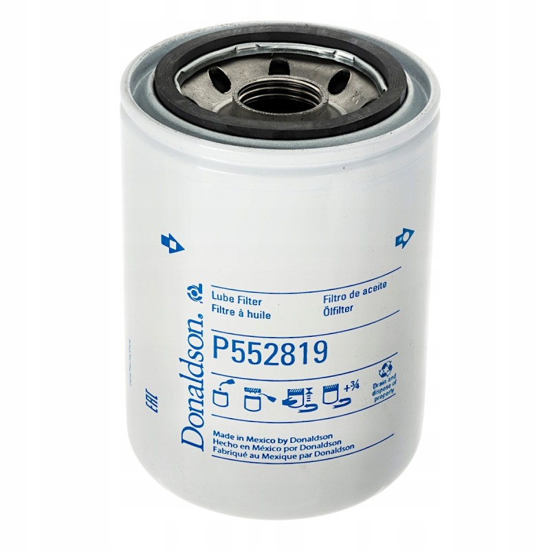 Oil filter Donaldson P552819 equivalent to Deutz