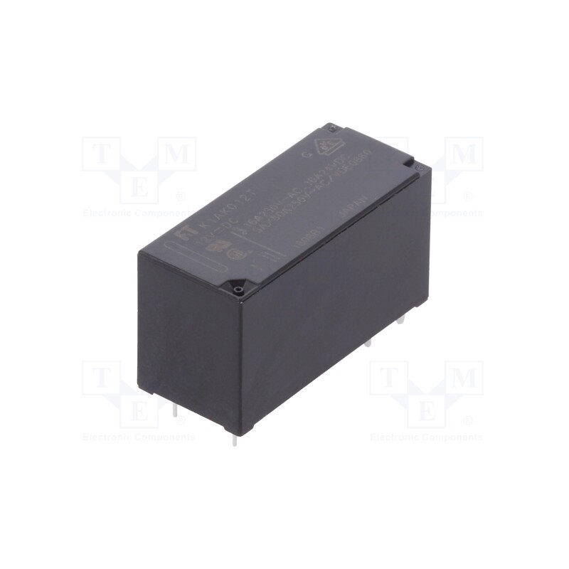 1 pcs x FUJITSU - FTR-K1AK012T - Relay: electromagnetic, SPST-NO, Ucoil: 12VDC, 16A, 16A/250VAC