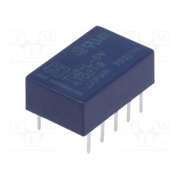 1 pcs x PANASONIC - TQ2-L-5V - Relay: electromagnetic, DPDT, Ucoil: 5VDC, Icontacts max: 2A, PCB