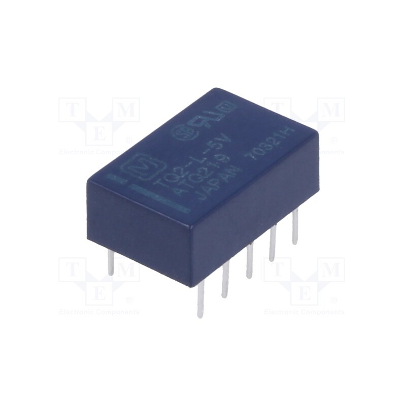 1 pcs x PANASONIC - TQ2-L-5V - Relay: electromagnetic, DPDT, Ucoil: 5VDC, Icontacts max: 2A, PCB