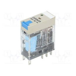 1 pcs x OMRON - G2R-2-SNDI 24V DC - Relay: electromagnetic, DPDT, Ucoil: 24VDC, Icontacts max: 5A